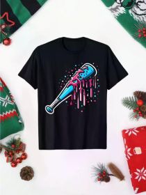 100% Pure Cotton Boys' Baseball-Themed T-Shirt - Breathable, Soft, Perfect for Outdoor Play & Everyday Fun - Great