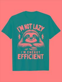 [Summer Outdoor Cotton Crew T-shirt] Cotton, Men's Creative Top, Casual Short Sleeve Crew Neck T-shirt, Men's Clothing For Summer Outdoor