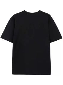 [Novelty Fun] Men's Cotton T-Shirt with "Please Hold I'm on The Other Line" Fishing Graphic, Casual Crew Neck, All-