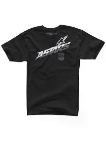 [Stylish] Men's Black Graphic T-Shirt - "ALTIS" Design, Casual Short Sleeve Cotton Tee for Outdoor Activities, Parties, and Casual Attire