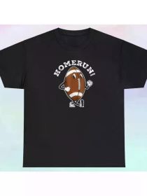 Men'S Homerun Football Shirt | Funny Sports Outdoor | S-5XL, Regular-Fit, Family T-shirt